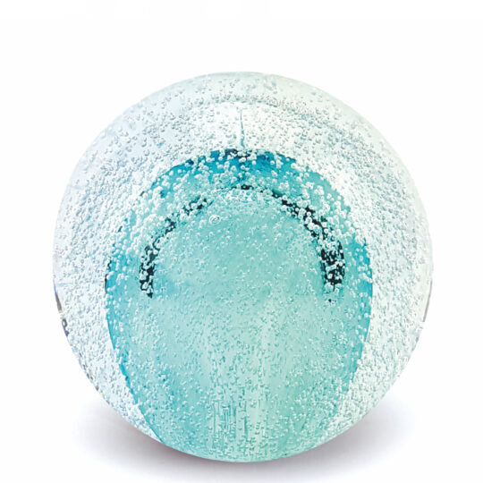 Stardust bulb transparant tiffany blue