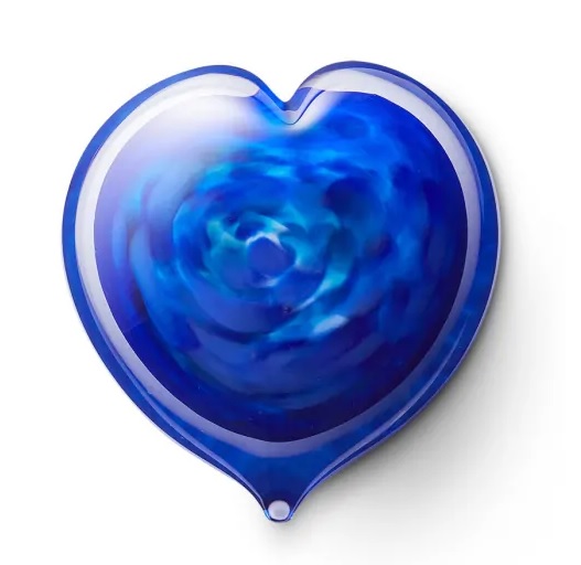 Medium Heart Blue