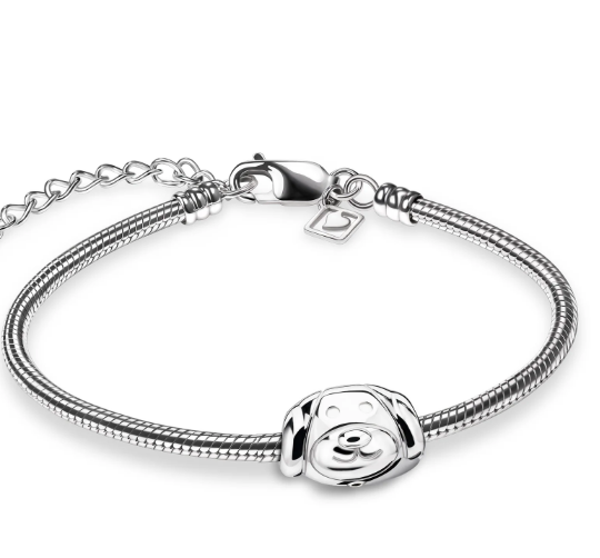 Dogface Ashes Bead Pol Silver